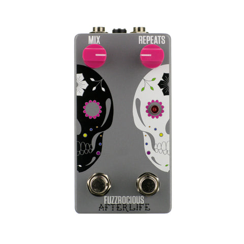 Fuzzrocious Pedals Afterlife V2 Reverb, Gray