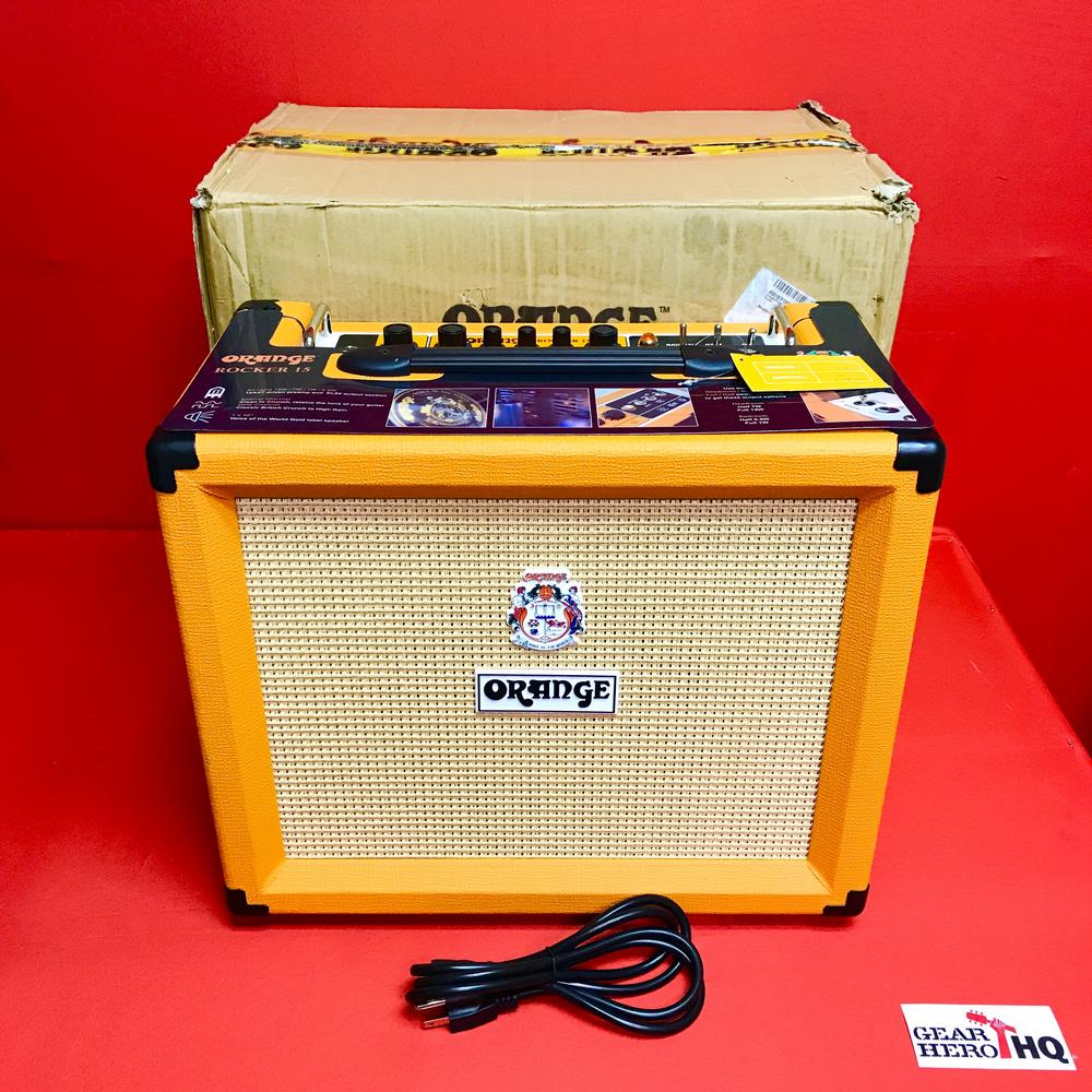 [USED] Orange Rocker 15 1x10" 15-watt Tube Combo - Orange