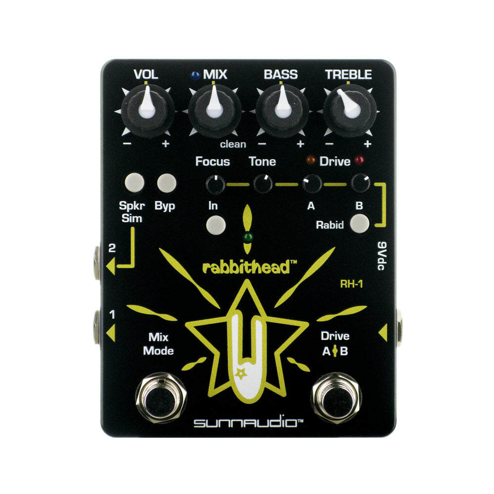 SunnAudio RH-1 Rabbithead Preamp Overdrive