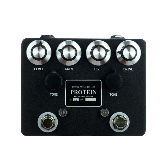 Browne Amplification Protein V3 Dual Overdrive, Black