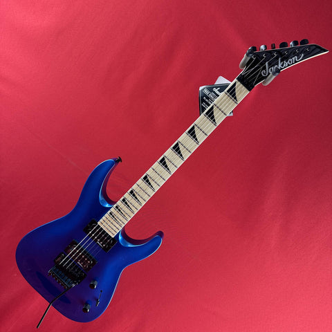 [USED] Jackson JS32 DKAM JS Series Dinky Arch Top Electric Guitar, Metallic Blue