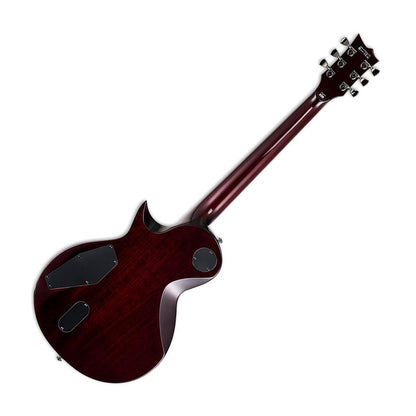 ESP LTD EC-1000QM Electric Guitar, See Thru Black Cherry