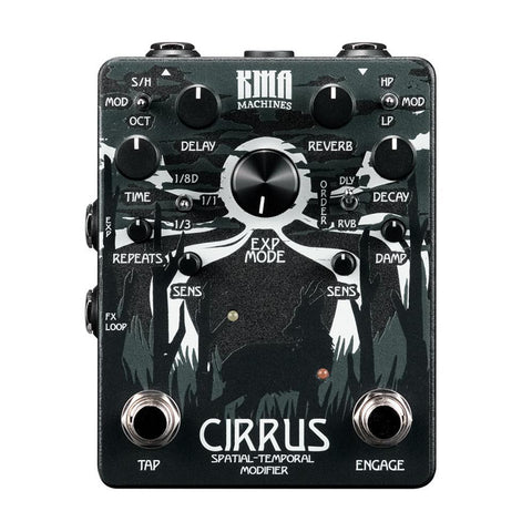 KMA Audio Machines Cirrus Delay and Reverb, Shadow (Limited Edition)
