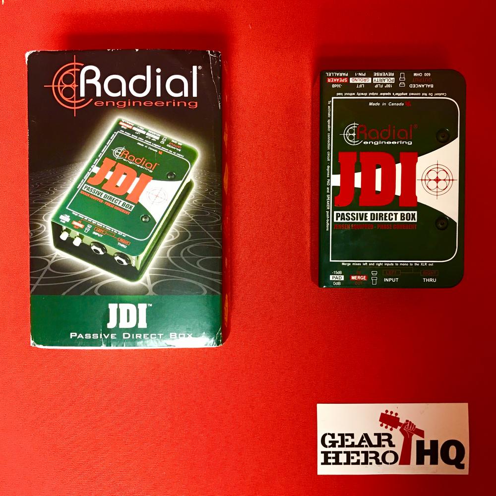 USED] Radial JDI Passive DI with Jensen Transformer