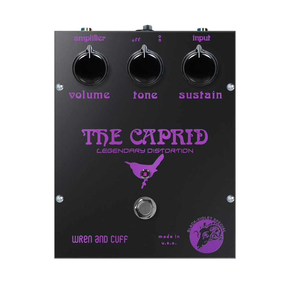 Wren and Cuff Caprid OG Legendary Distortion, Black-Violet