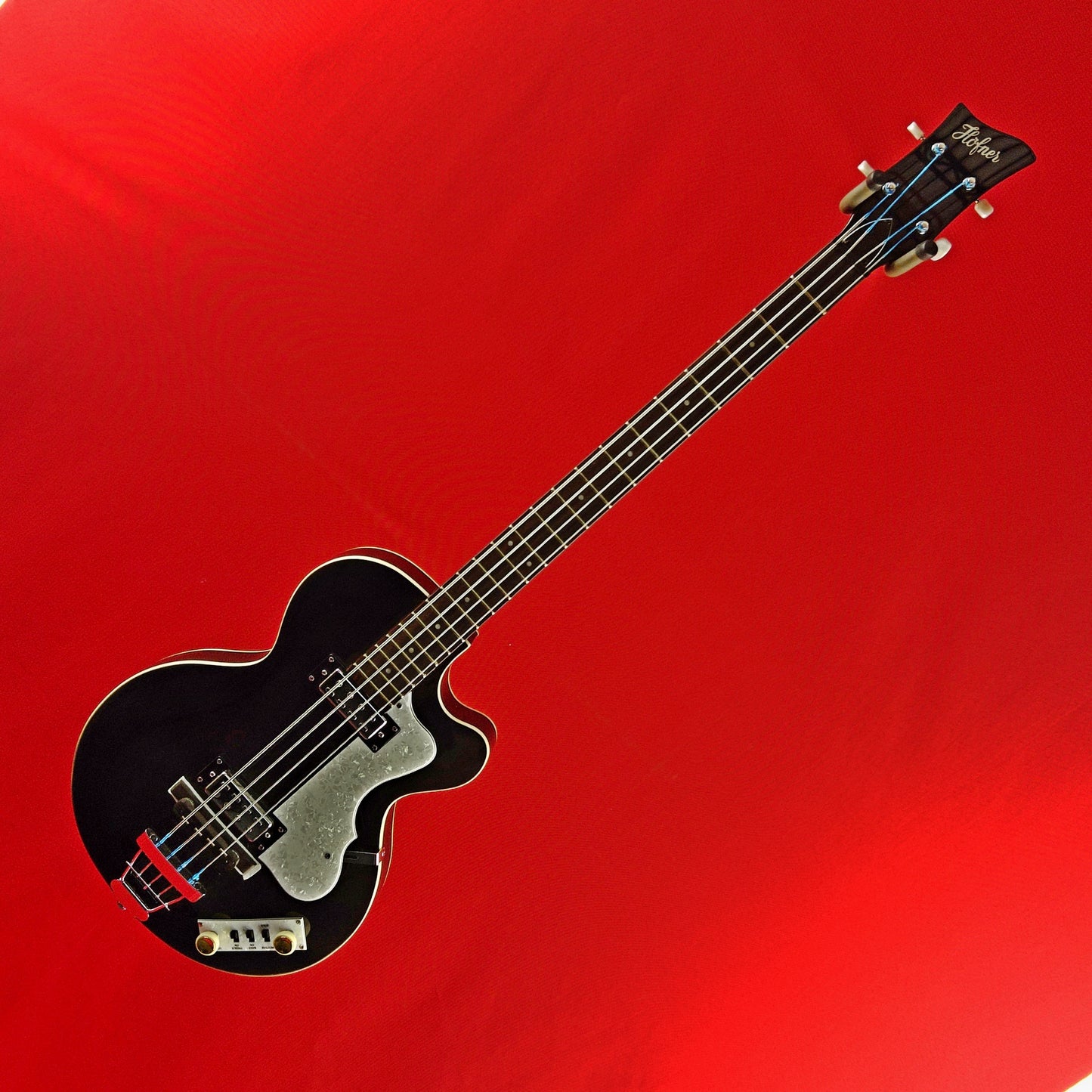 [USED] Hofner HI-CB-PE-TBK Ignition Club Bass Pro, Transparent Black (See Description)