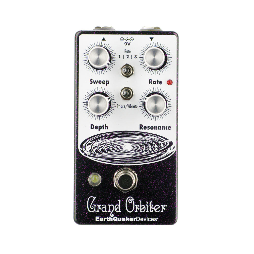 EarthQuaker Devices Grand Orbiter V3 Phase Machine, Purple Sparkle (Gear Hero Exclusive)