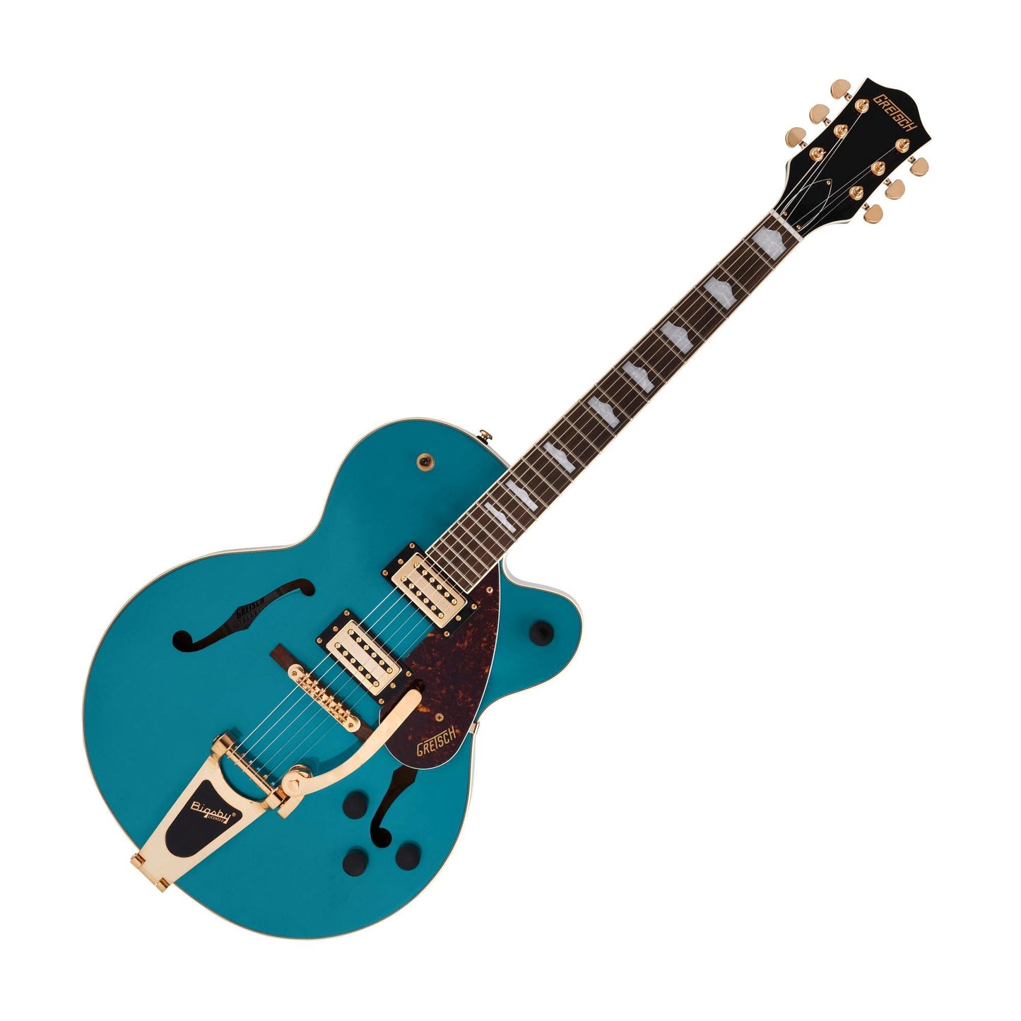 Gretsch G2410TG Streamliner Hollow Body Single-Cut w/Bigsby, Ocean Turquoise