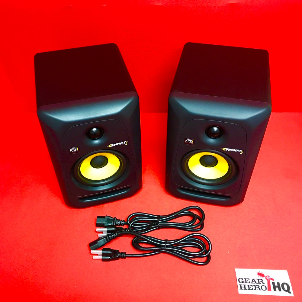 [USED] KRK RP5G3-NA Rokit 5 Generation 3 Powered Studio Monitor - Pair