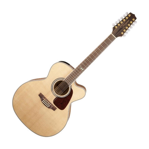 Takamine GJ72CE-12 NAT Jumbo Cutaway 12-String Acoustic-Electric Guitar