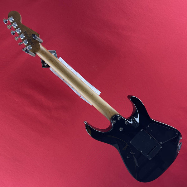 [USED] Charvel Pro-Mod DK24 HH 2PT CM LH Left Handed Electric Guitar, Gloss Black (See Description)