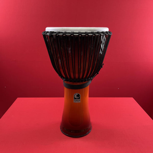 [USED] Toca TF2DJ-14AFSB Freestyle 2 14" Djembe w/Gig Bag, African Sunset