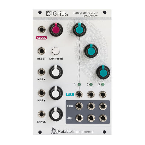 Mutable Instruments Grids Topographic Drum Sequencer