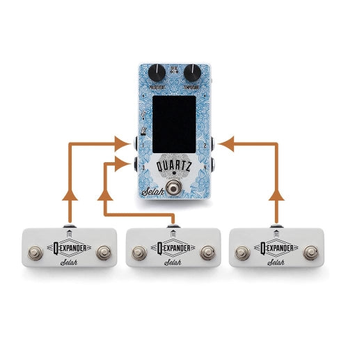 Selah Effects Q:Expander Footswitch