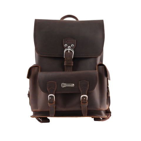 Charvel Leather Backpack, Brown (Limited Edition)