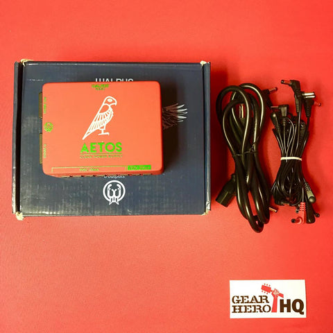 [USED] Walrus Audio Aetos 8 Output Power Supply, Red/Green (Gear Hero Exclusive)