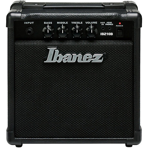 Ibanez IBZ10B Rehearsal Rig 10-Watt Electric Bass Guitar Combo Amp