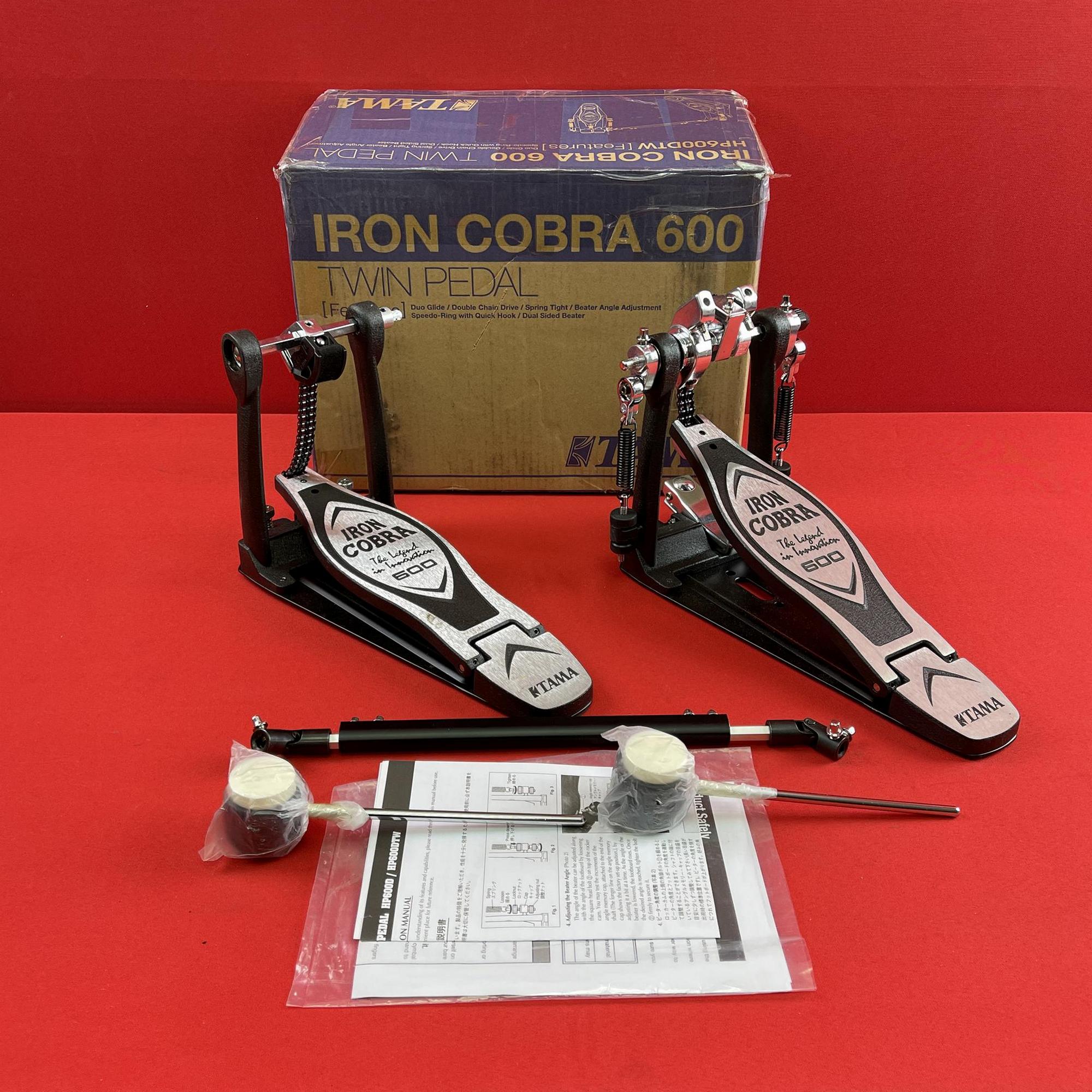 Tama Iron Cobra HP600DTW Duo Glide Twin Pedal « Pédale grosse caisse Tama Iron Cobra HP600DTW Duo Glide Twin Pedal « Pédale grosse caisse