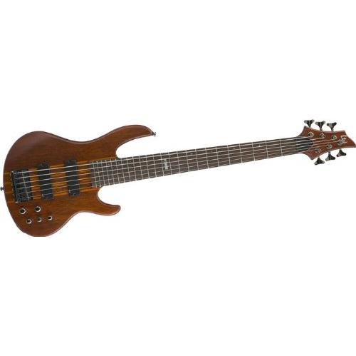 ESP LTD D-6 6-STRING BASS GUITAR NATURAL SATIN