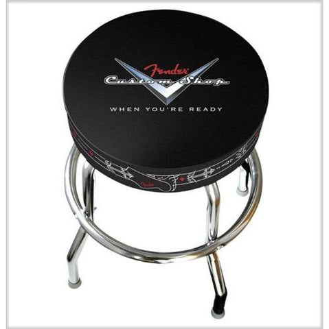 Fender® 30" Custom Shop Pinstripe Bar Stool