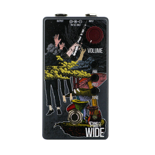 Pine-Box Customs The Wild Series Wide V2 Overdrive Distortion Fuzz