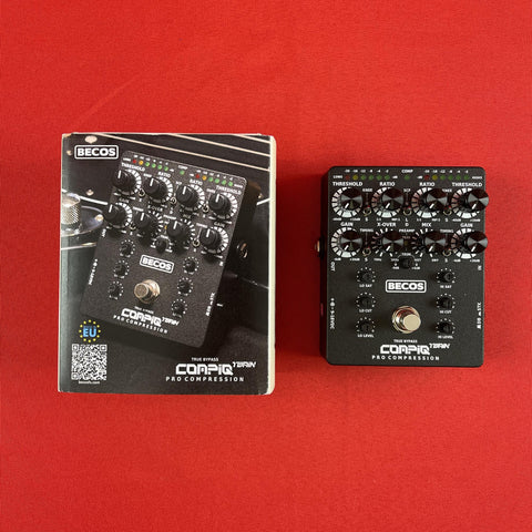 [USED] BECOS FX CompIQ TWAIN Dual Band/Stacked Compressor for Guitar and Bass