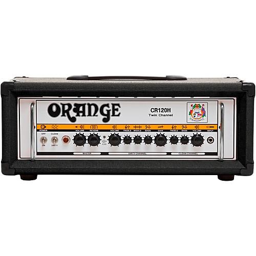 Orange Crush Pro CR120H 120W Guitar Amp Head, Black