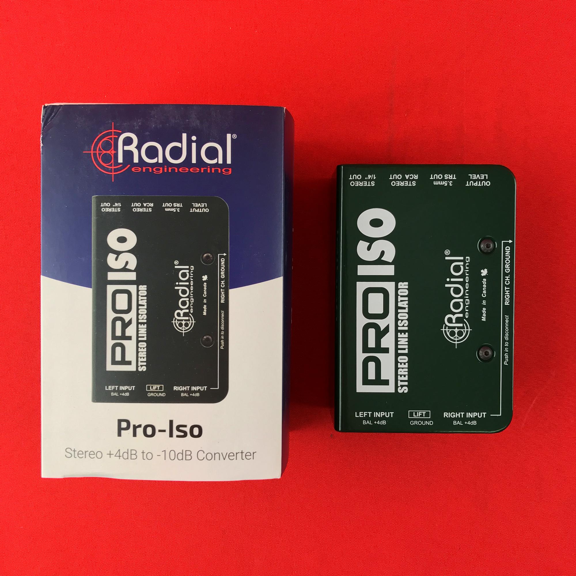 [USED] Radial ProISO Stereo Line Isolator +4dB to -10dB Converter