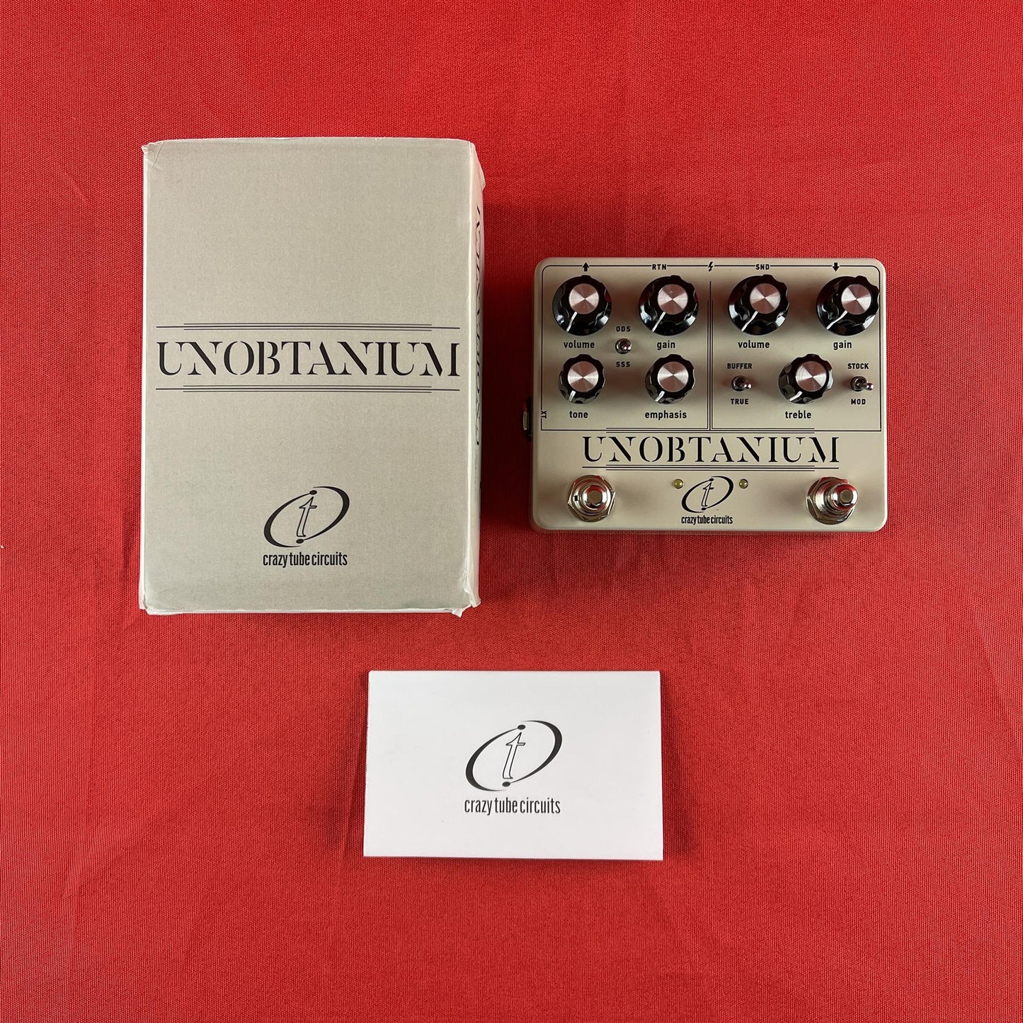 [USED] Crazy Tube Circuits Unobtanium Dual Overdrive