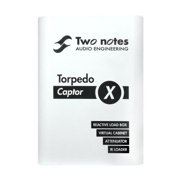 Two Notes Torpedo Captor X Reactive Loadbox DI and Attenuator, 16 Ohm