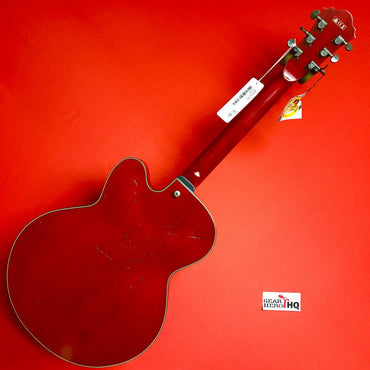 [USED] Ibanez AFV10A Artcore Vintage Series Hollowbody Electric Guitar, Transparent Cherry Red Low Gloss
