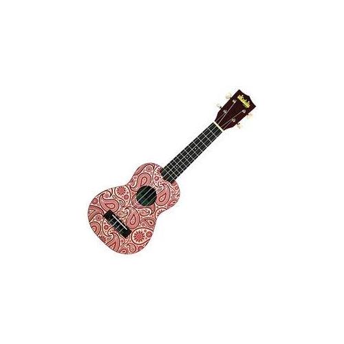 Kala KA-SP-PAISLEY Ukadelic Paisley Soprano Ukulele, Purple