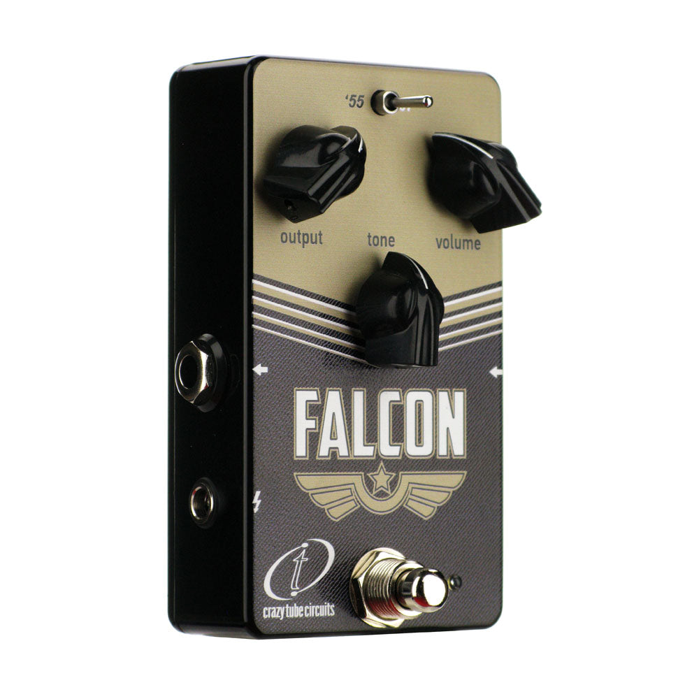 Crazy Tube Circuits Falcon Overdrive, Black (Gear Hero Exclusive)