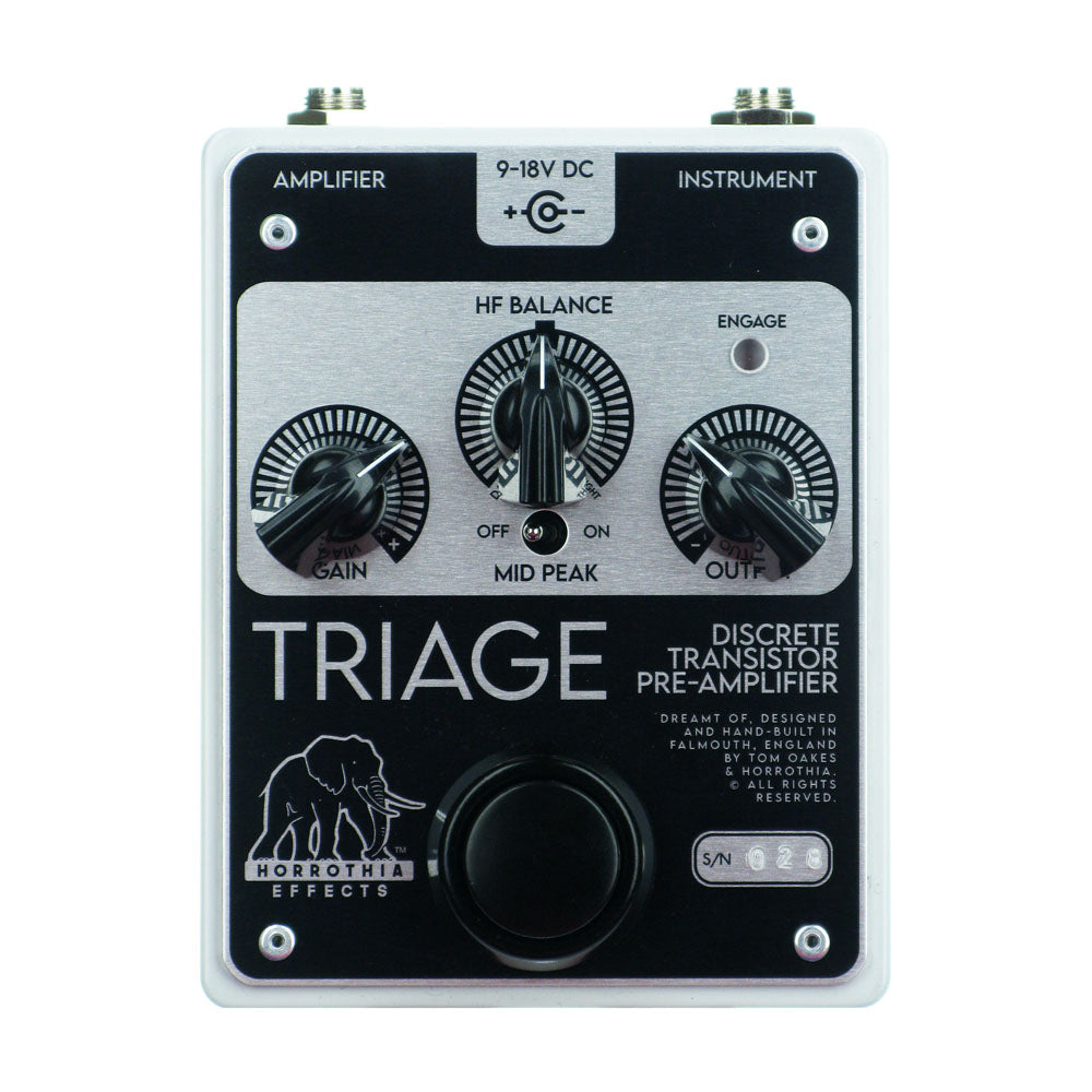 Horrothia Triage Discrete Preamp Overdrive