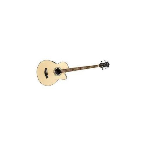 Ibanez AEB10E Acoustic-Electric Bass Guitar with Onboard Tuner (Natural)