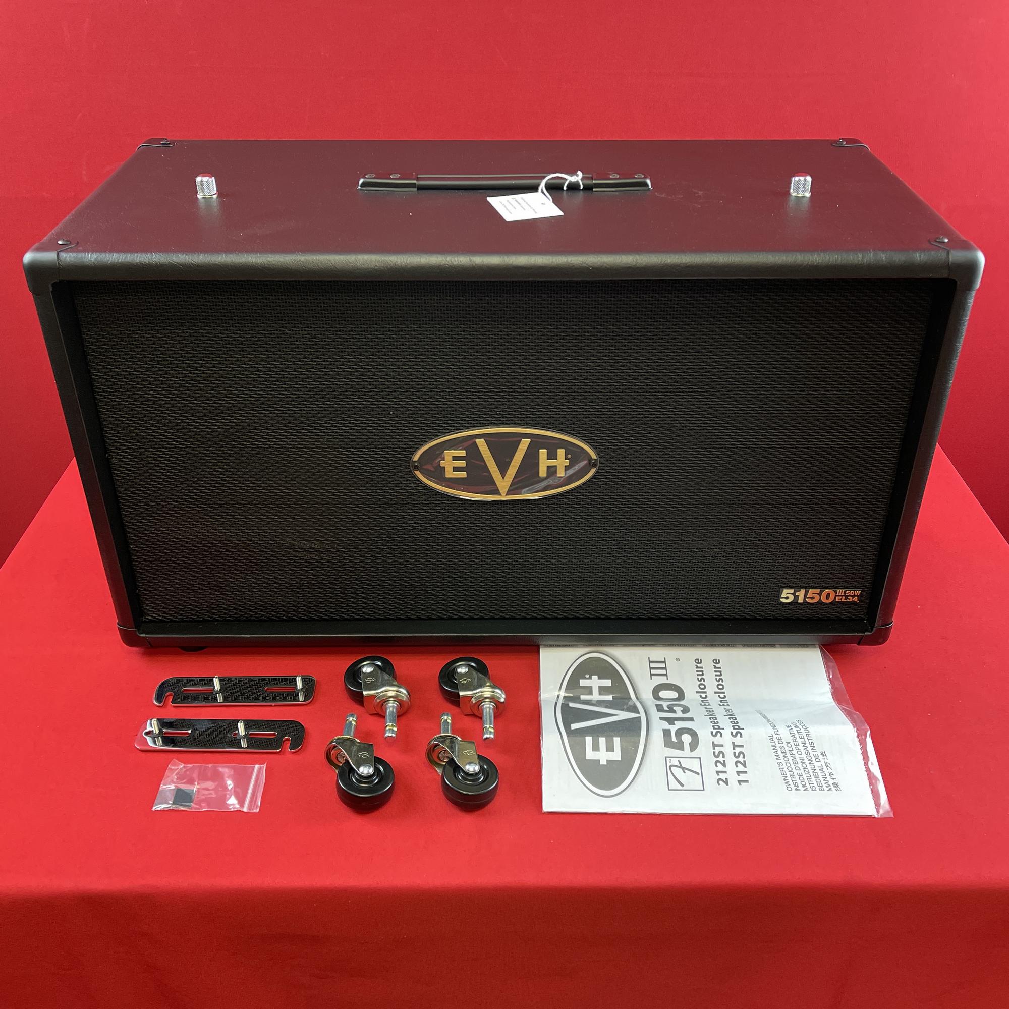 [USED] EVH 5150III EL34 212ST 50W 2x12 Guitar Speaker Cabinet, Black