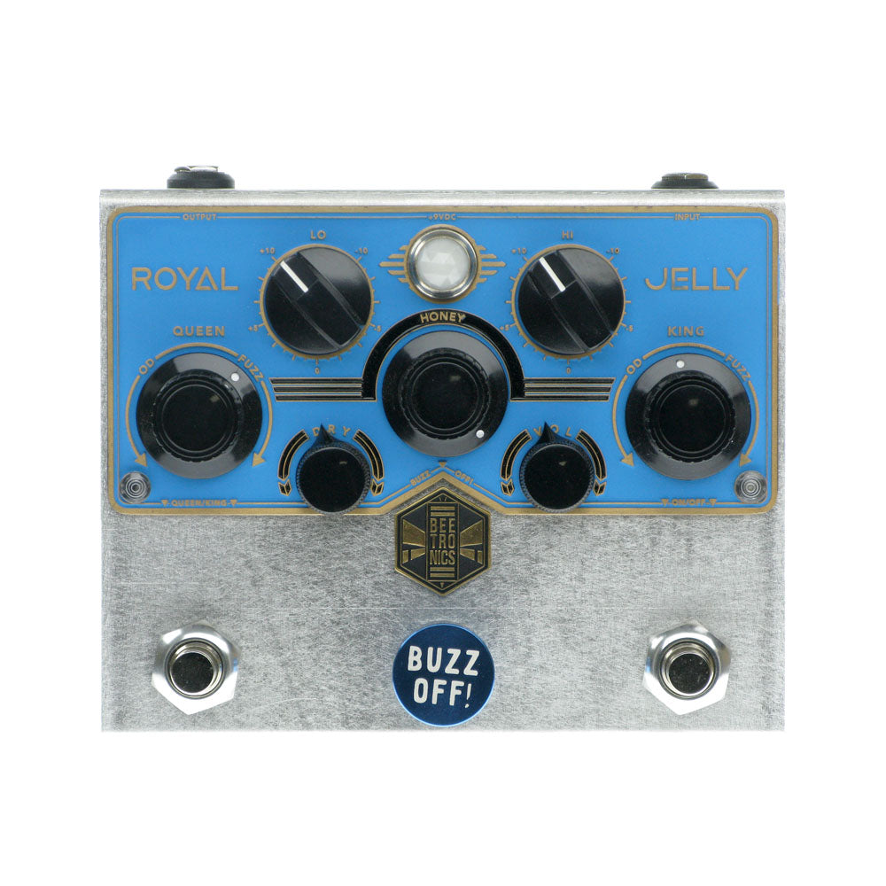 Beetronics Royal Jelly Overdrive, Silver/Blue (Limited Edition)