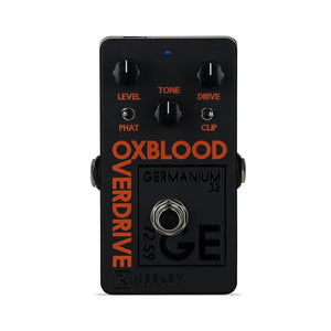 Keeley Oxblood Overdrive, Limited Edition Black/Orange