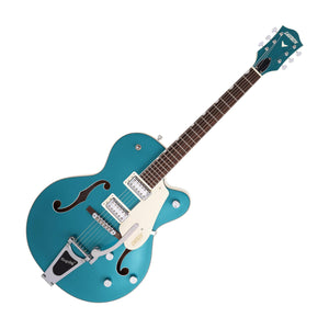 Gretsch G5410T Limited Edition Electromatic Tri-Five Hollow Body Single-Cut w/Bigsby,Two-Tone Ocean Turquoise/Vintage White