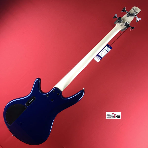 [USED] Ibanez SRMD200SBM SR Mezzo Electric Bass Guitar, Sapphire Blue Metallic