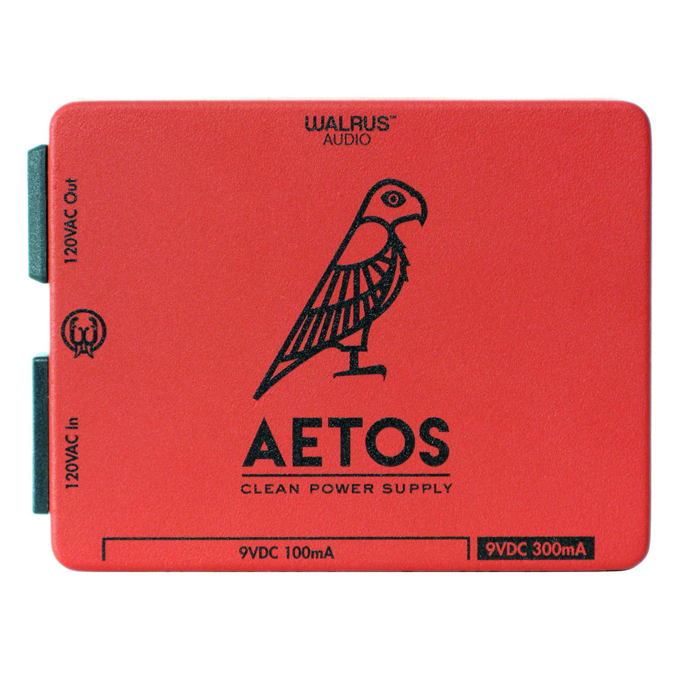 Walrus Audio Aetos 8 Output Power Supply, Red (Gear Hero Exclusive)