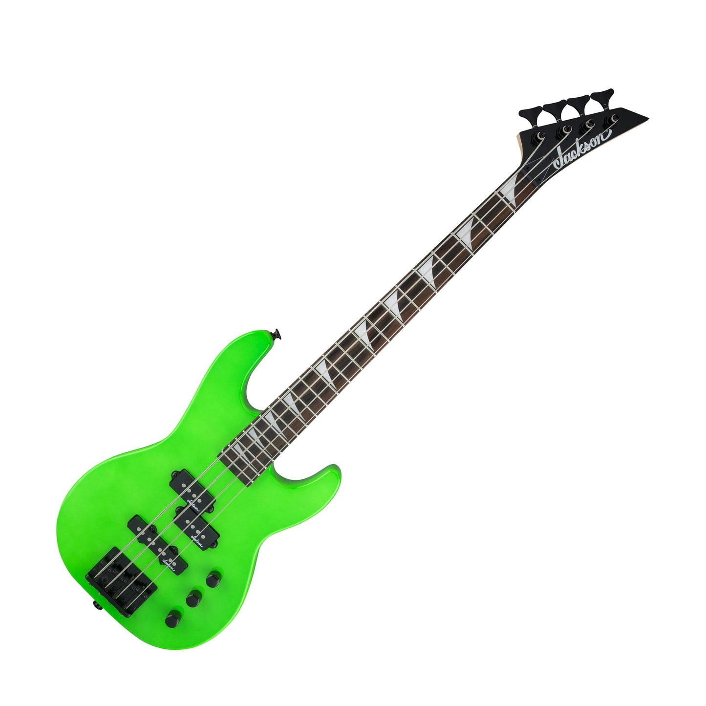 Jackson JS1X JS Series Concert Bass Minion, Neon Green