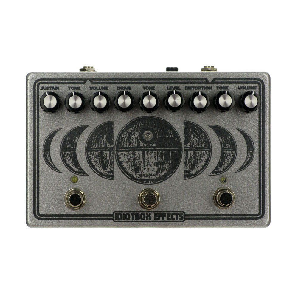 Idiotbox No Moon Triple Parallel Distortion, Silver (Gear Hero Exclusive)