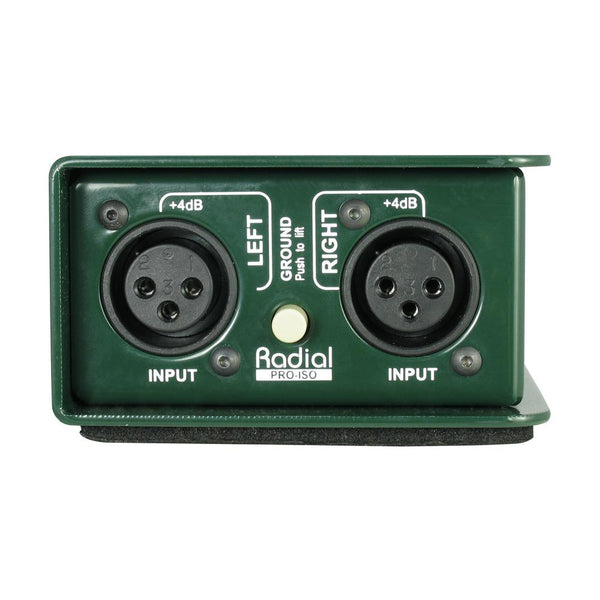 Radial ProISO Stereo Line Isolator +4dB to -10dB Converter
