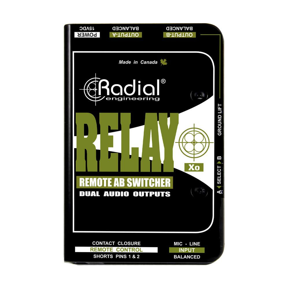 Radial Relay XO Balanced Active AB Signal Switcher