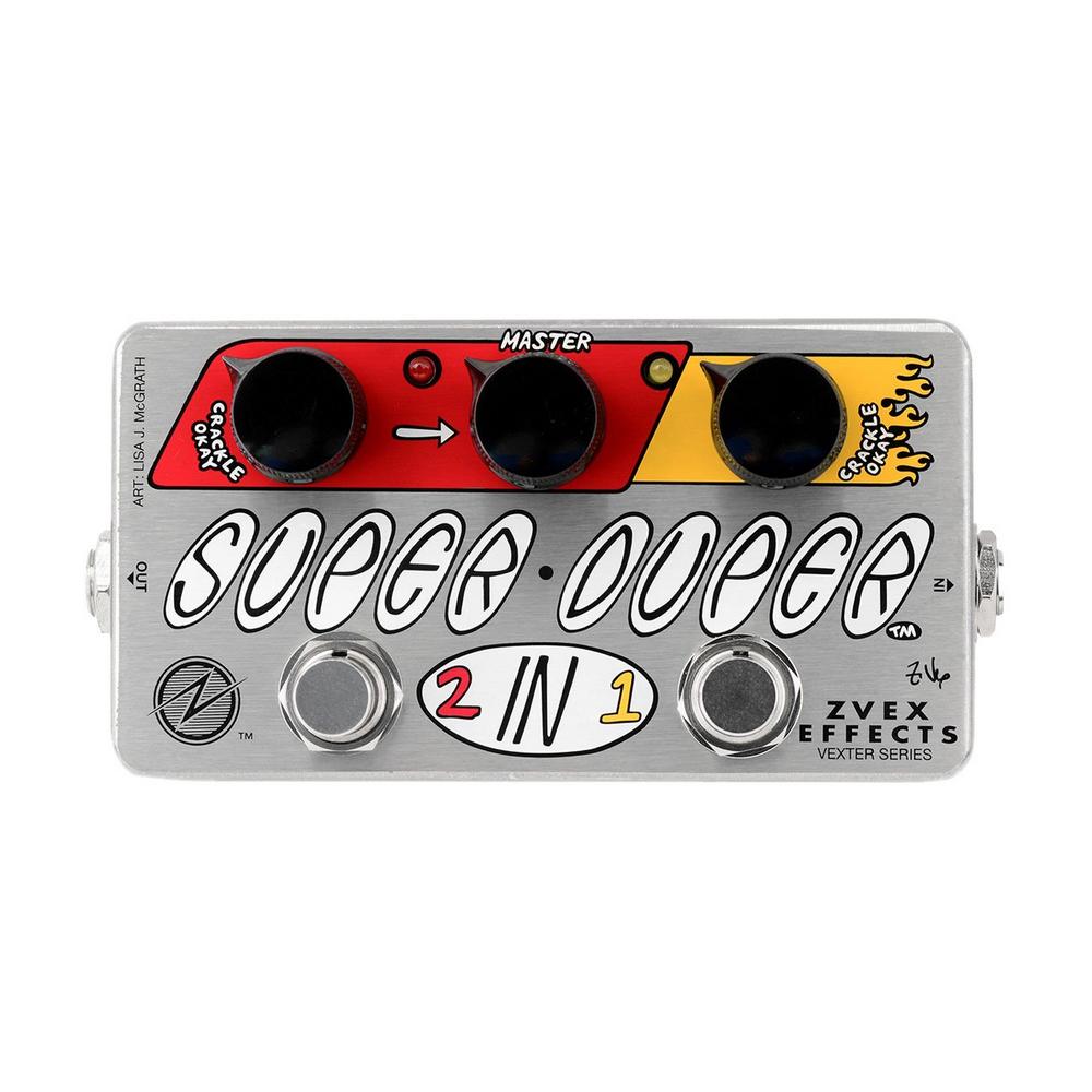 ZVEX Effects Vexter Super Duper 2-in-1 Overdrive Distortion