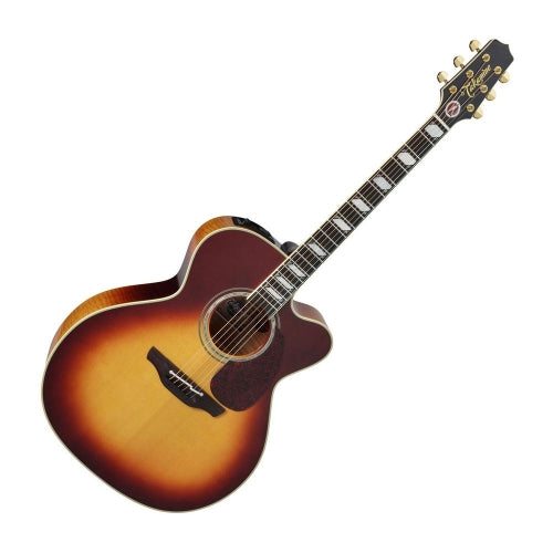 Takamine EF250TK Toby Keith Signature Jumbo Cutaway Acoustic-Electric Sun-Burst