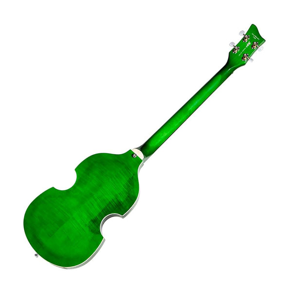 Hofner HI-BB-PE-GR Ignition Pro Series Violin Bass, Greenburst