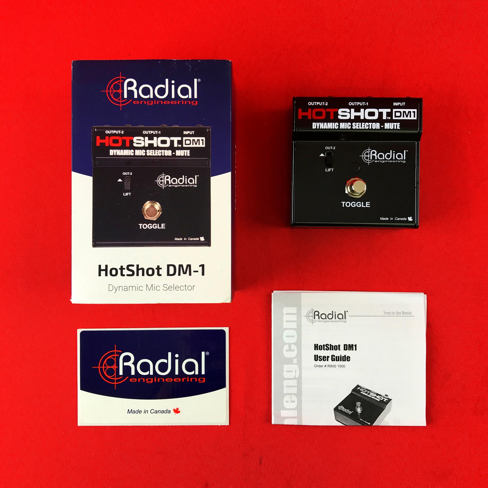 [USED] Radial HotShot DM1 Microphone Signal Muting Footswitch