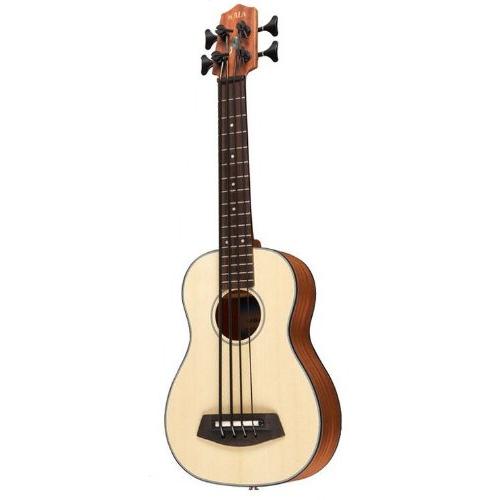 Kala KA-UBASS-2-FS U-Bass Spruce Top Fretted